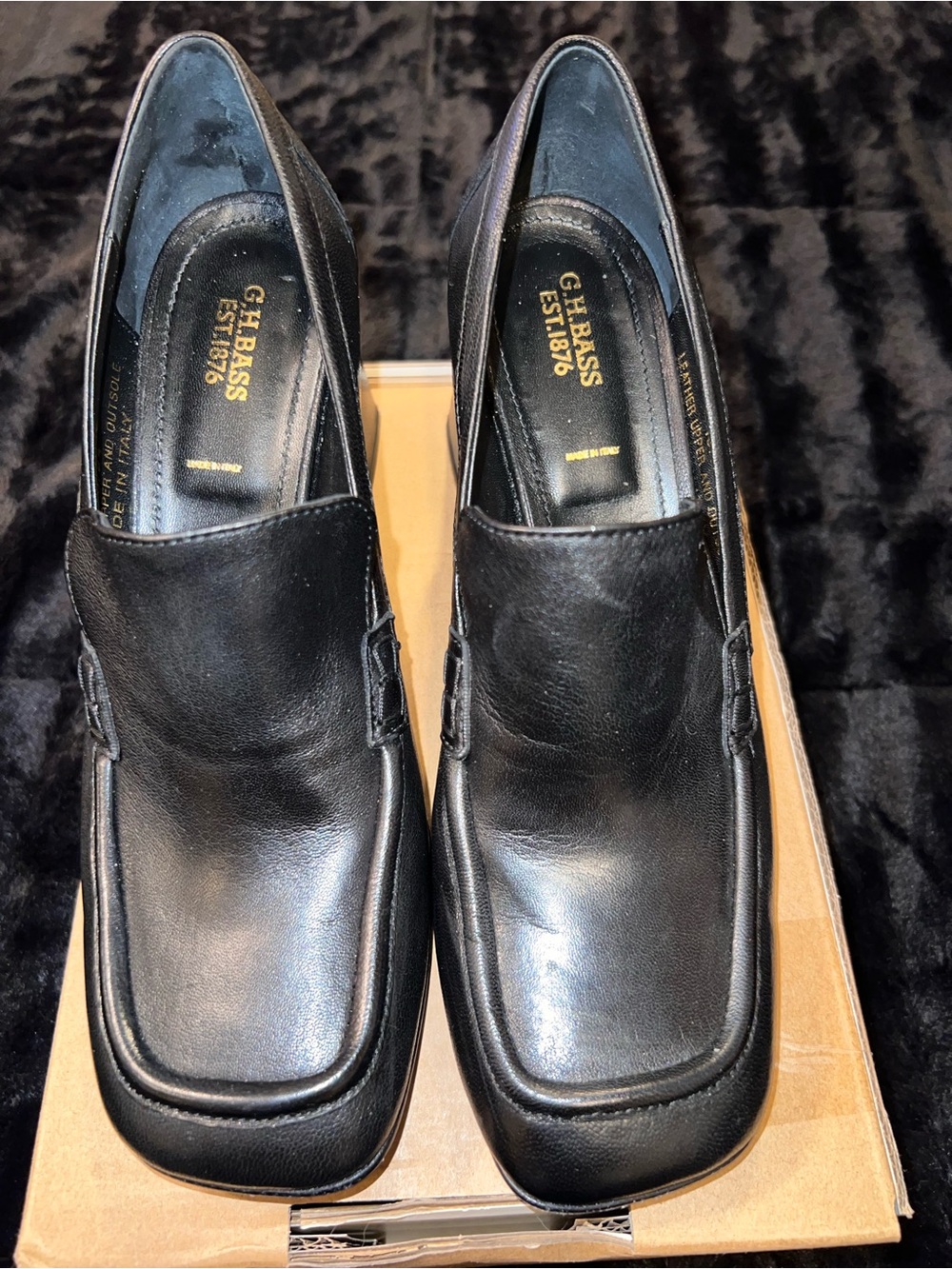 Womens italian leather shoes size 9